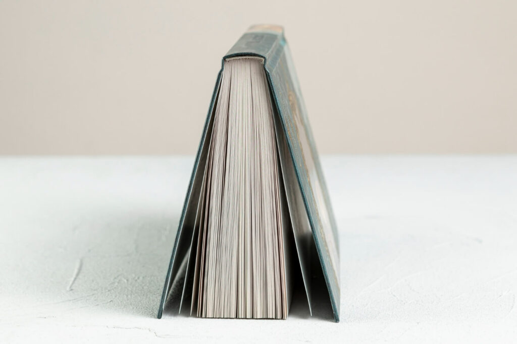 Hard case binding is best known for enhanced durability and reading convenience