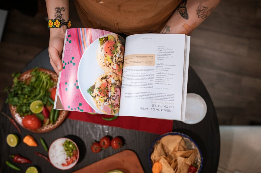 recipe book printing