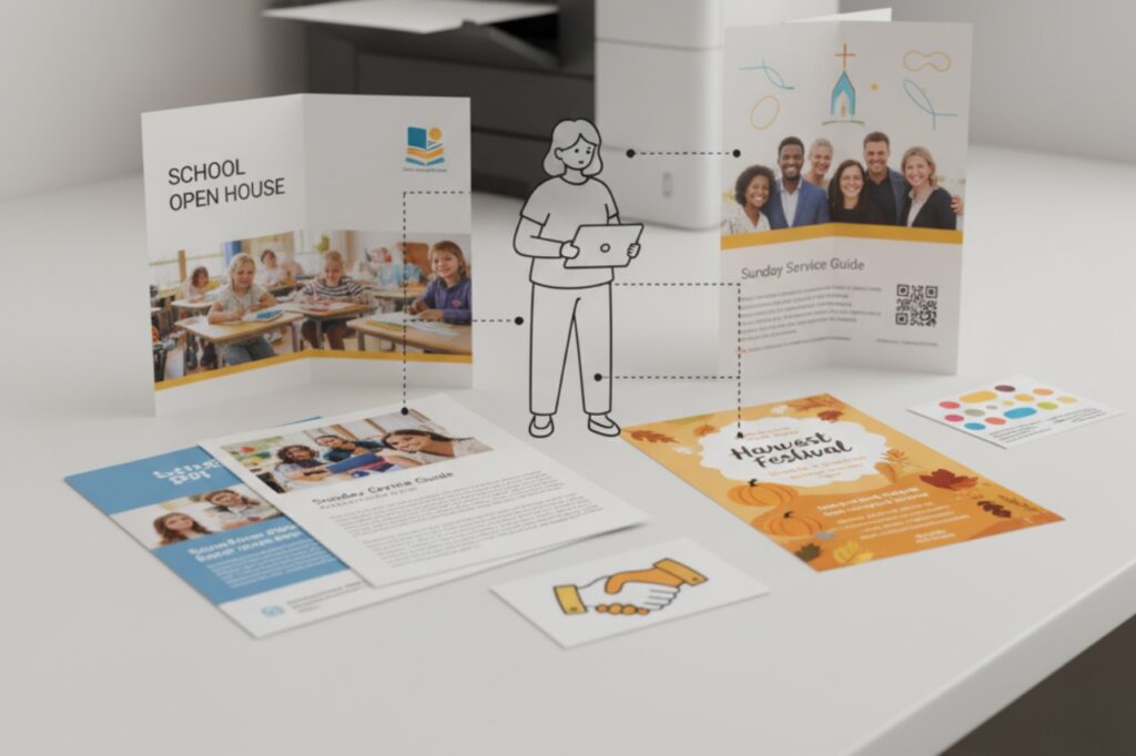 Print Pamphlets and leaflets