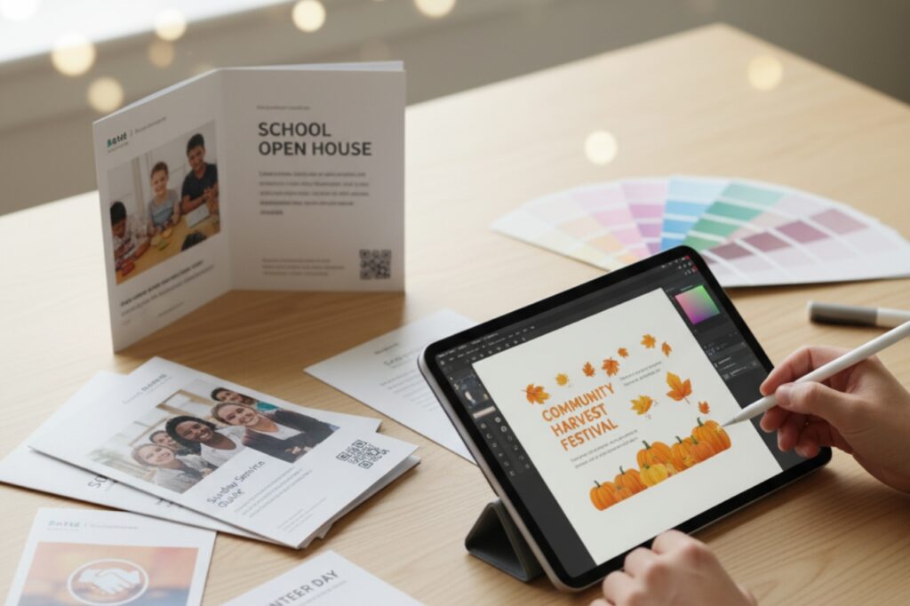 Print Pamphlets and leaflets