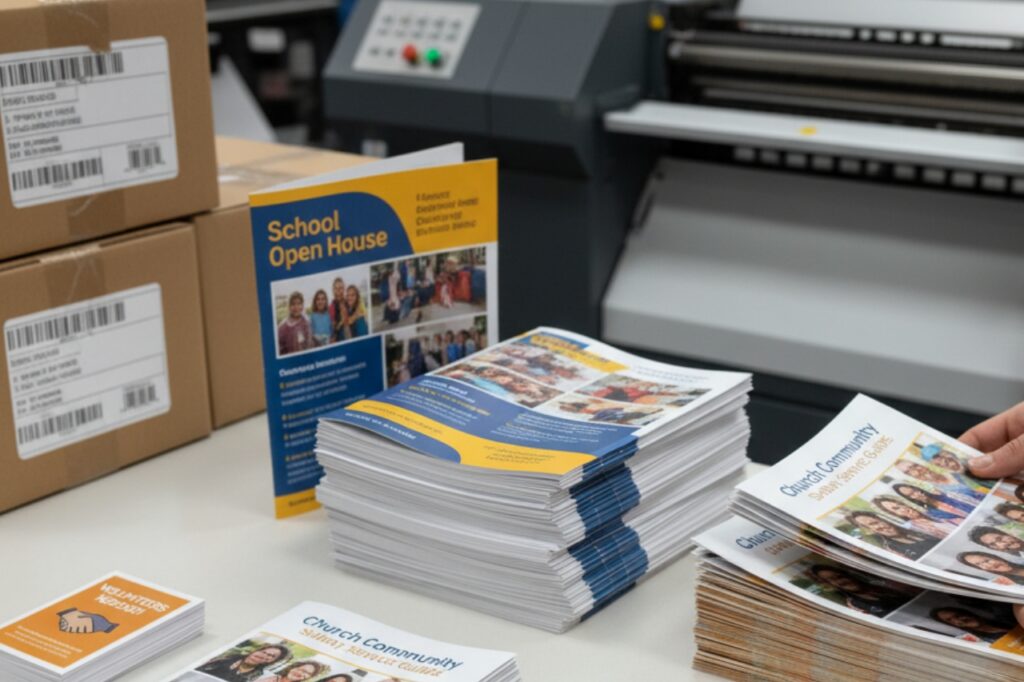 Print Pamphlets and leaflets