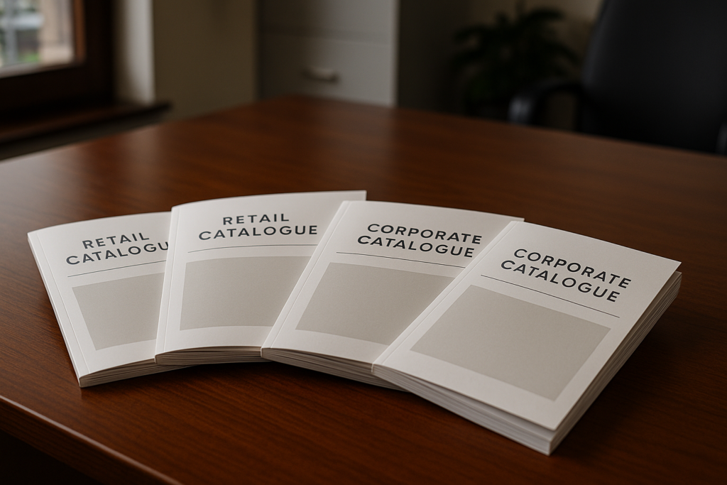 print corporate catalogues and retail catalogues