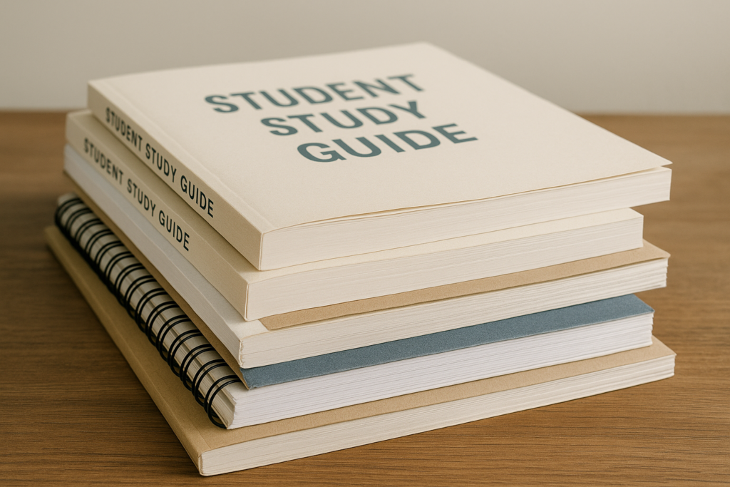 Print Study Guides That Students Love: Layout, Binding, and Paper Choices That Work
