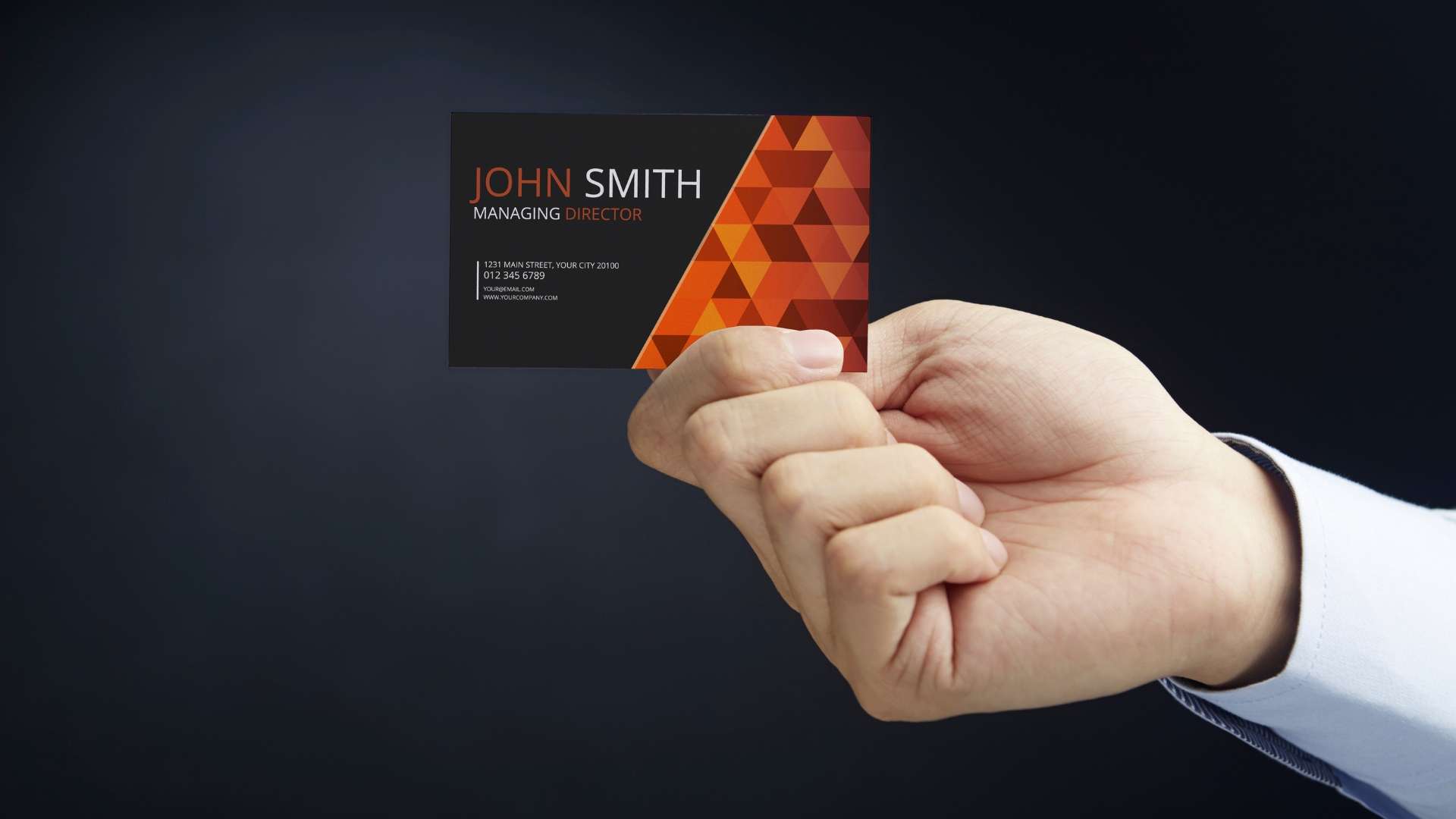business card