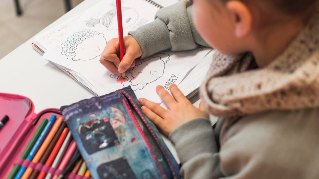Colouring-book-binding-options-including-saddle-stitch-perfect-binding-and-wire-binding