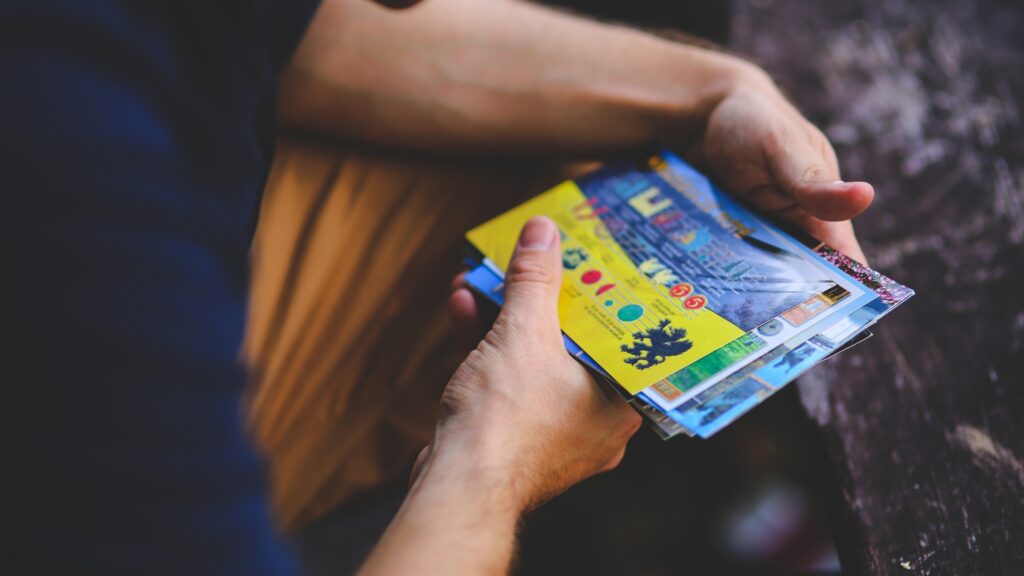 Custom postcard printing for business marketing and event promotions