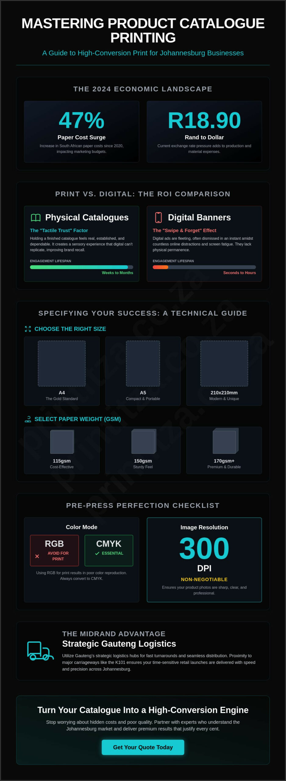Product Catalogue Printing Johannesburg: The 2026 Business Growth Guide