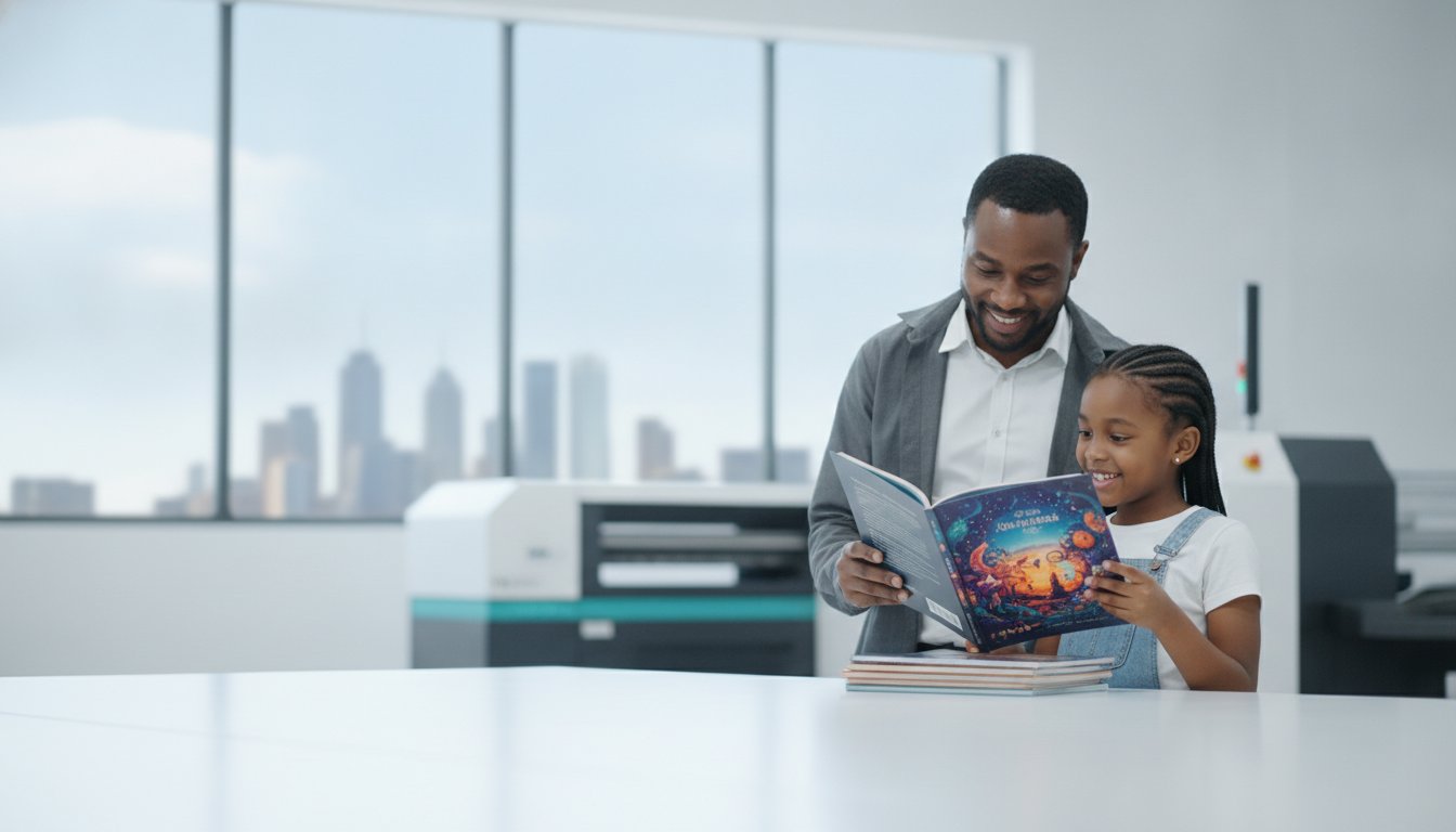 AI Children's Book Printing in Johannesburg | Print It ZA