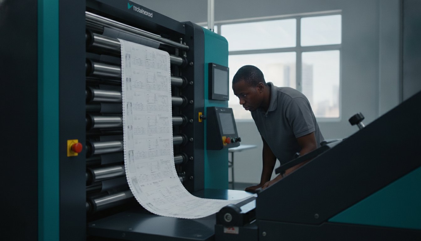 Custom Continuous Forms Printing in Johannesburg