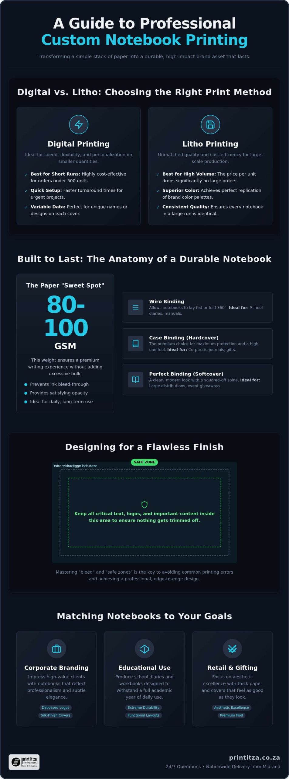 Print Custom Notebooks in South Africa: The 2026 Professional Guide