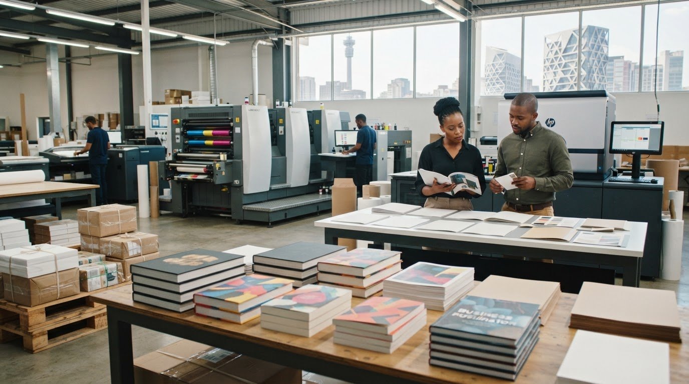 Top Book Printers in Johannesburg for Authors & Business